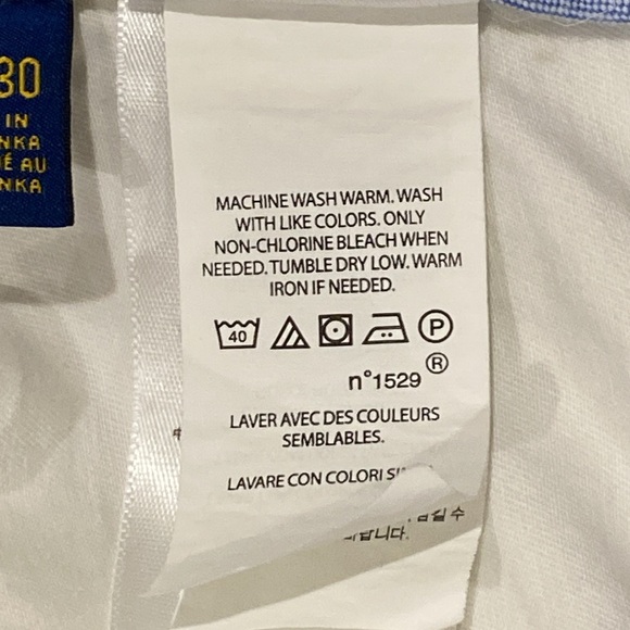 Men’s White Ralph Lauren Polo Chino Stretch Straight Fit 32 waist x 30 length - Picture 5 of 8